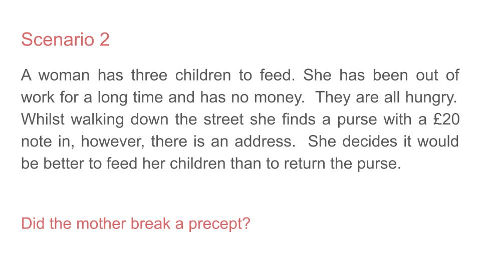 5 Precepts - Buddhism