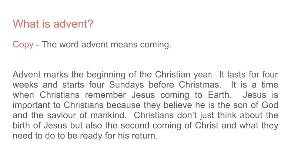Advent