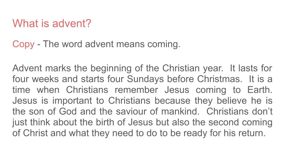 Advent