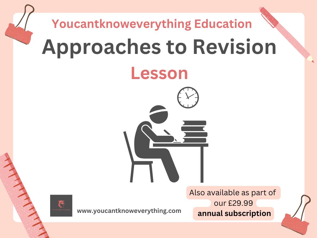 Approaches to Revision Lesson