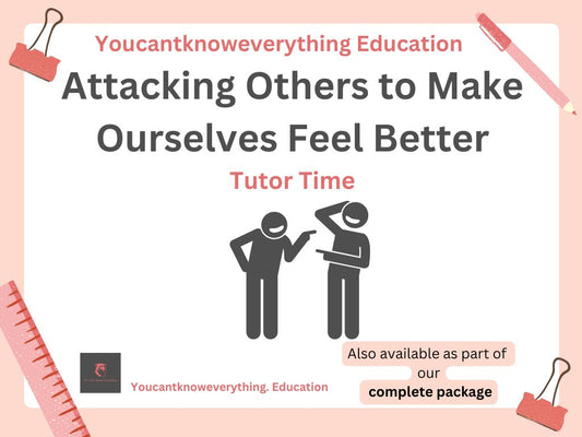 Attacking Others to Make Ourselves Feel Better Tutorial