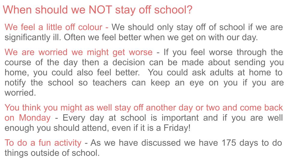 Attendance & Punctuality