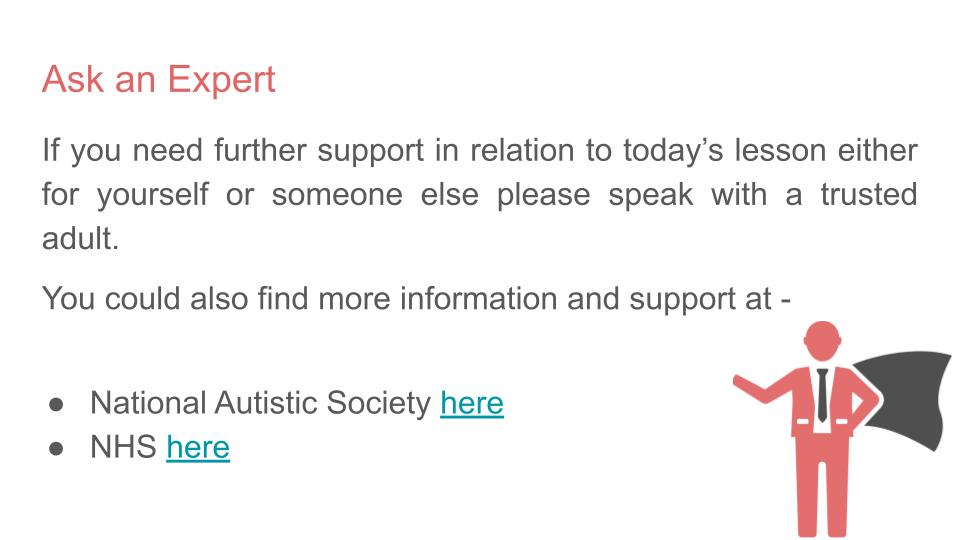 Autism Awareness Tutor Time