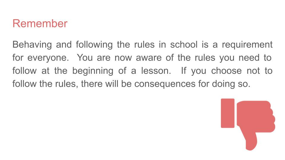 Beginning a Lesson & Punctuality