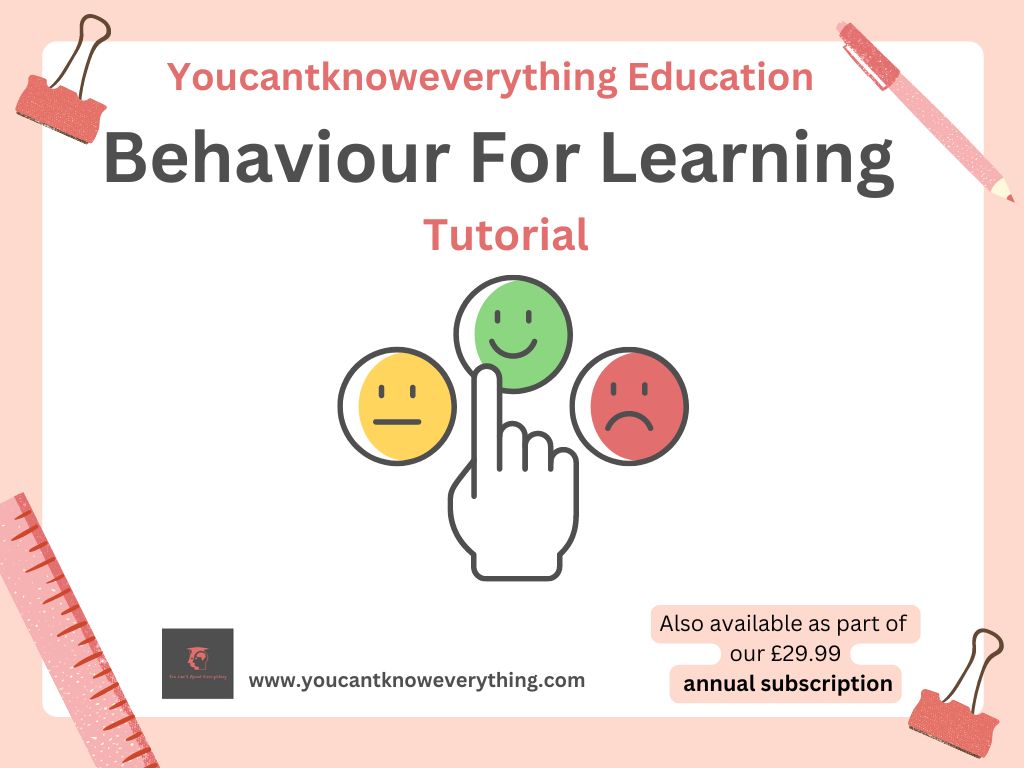 Behaviour for Learning Tutorial