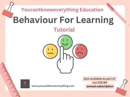 Behaviour for Learning Tutorial