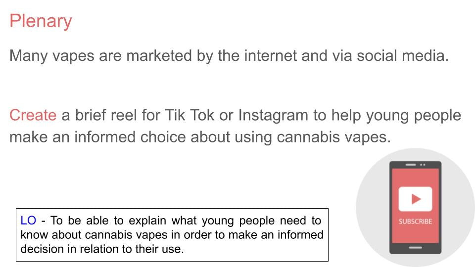 Cannabis Pens and Vapes Lesson or Tutorial