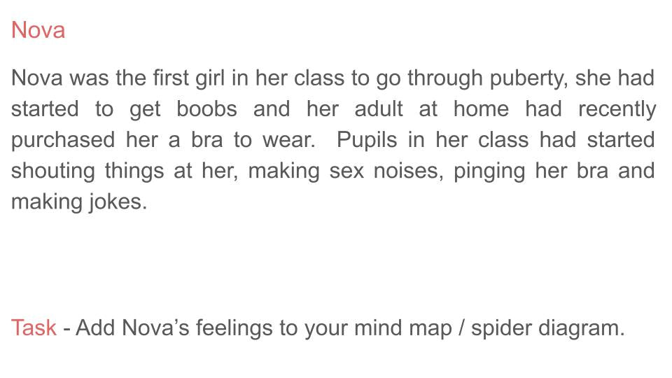 Sexual Harassment / Consent Child on Child Lesson