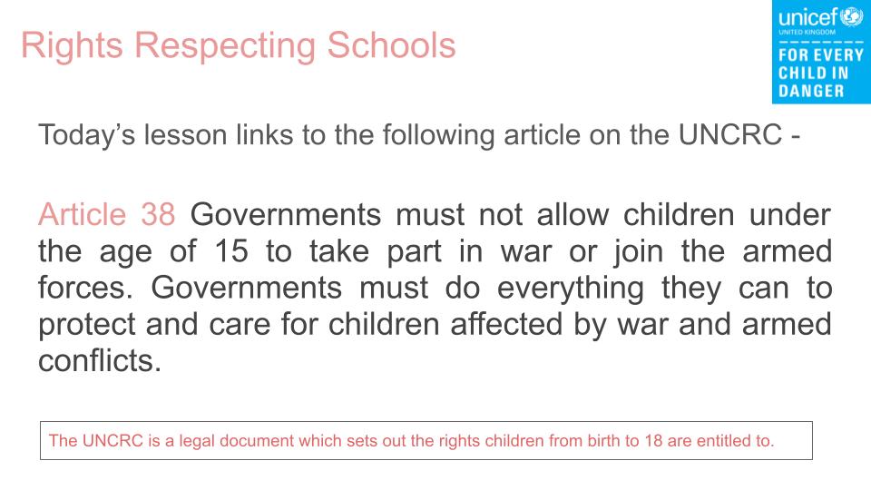 Christian attitudes to war Lesson
