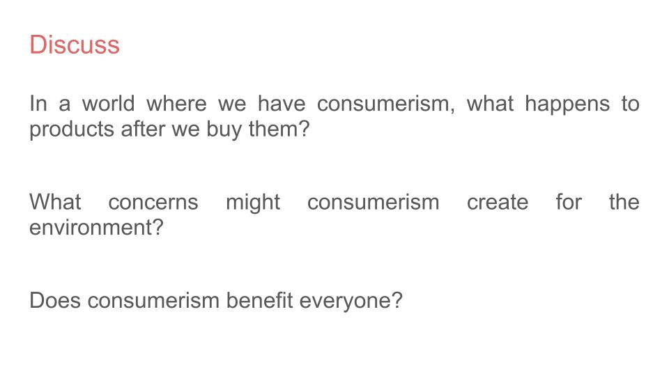 Consumerism