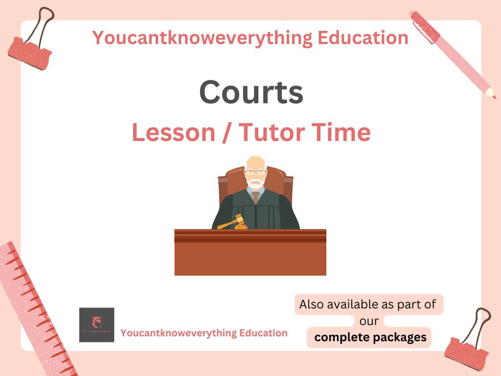 Courts form time tutor time Citizenship lesson resource