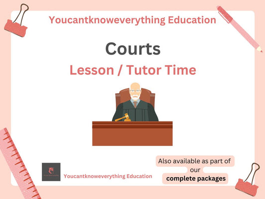 Courts form time tutor time Citizenship lesson resource
