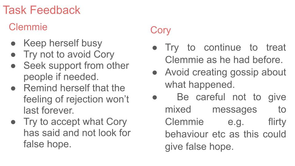 Rejection & Heartache Form Time Tutorial