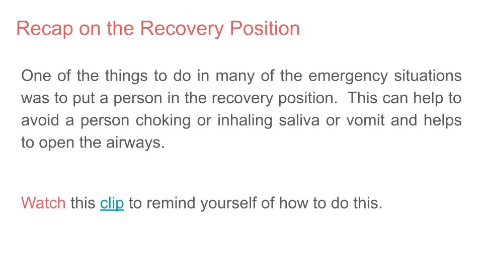 Drugs - Consequences & Dealing with Emergencies KS5