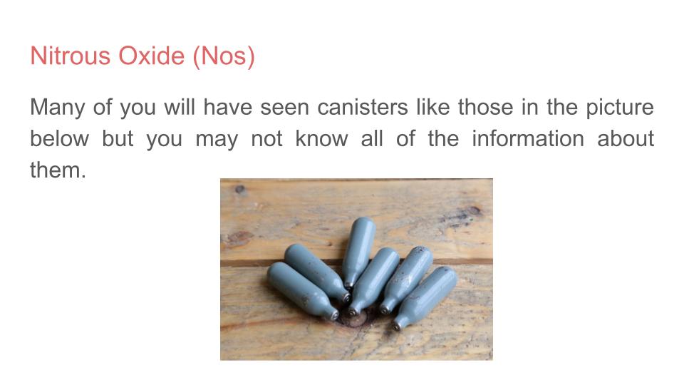 Drugs - Nitrous Oxide & Cannabis Lesson