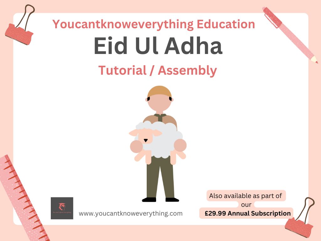 Eid Ul Adha Lesson or Tutor Time