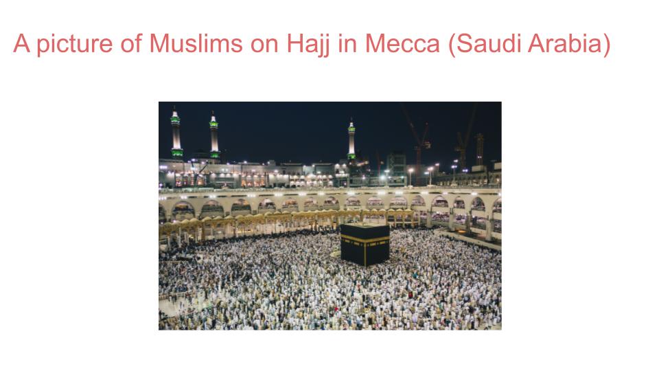 Eid Ul Adha Lesson or Tutor Time