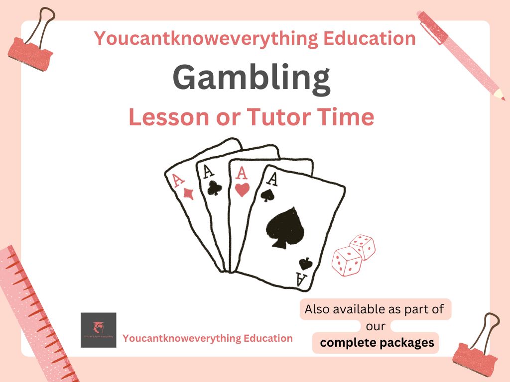 Gambling Lesson or Tutorial