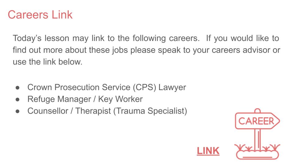 Honour based abuse pshe lesson tutor time resource 2026 RSHE careers