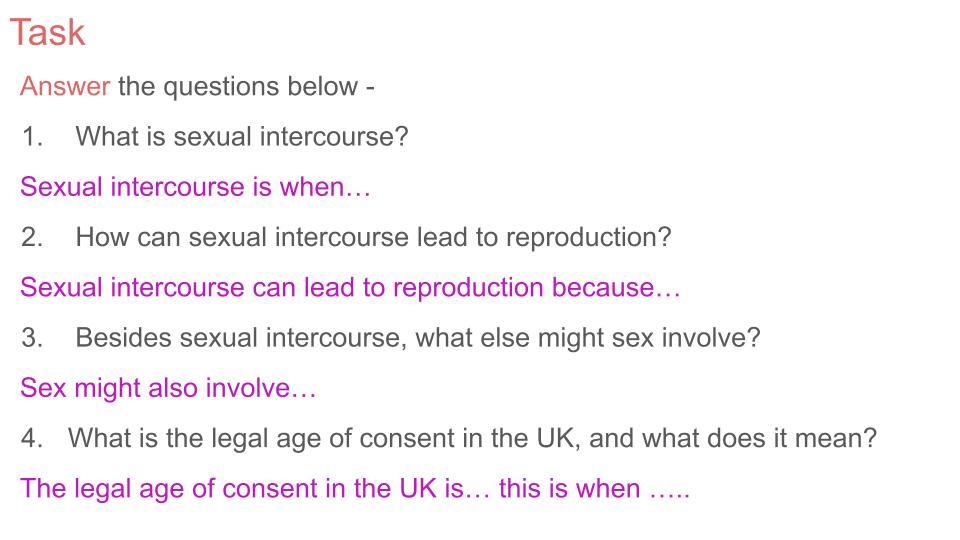 introduction to sex pshe rshe lesson tutor time workbook resource from youcantknoweverything education. free questions
