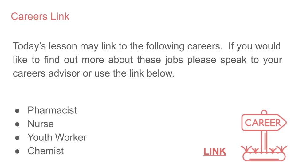 contraception pshe careers