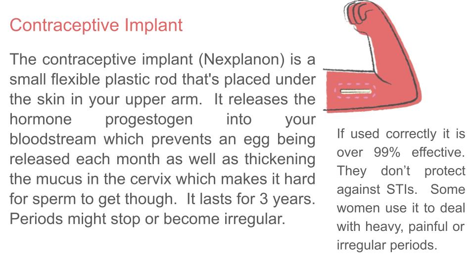 contraception ks3 lesson pshe rshe workbook implant