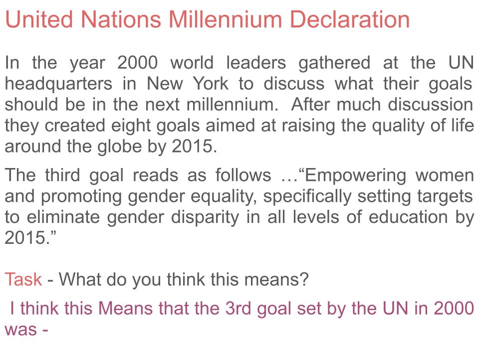 Malala Lesson