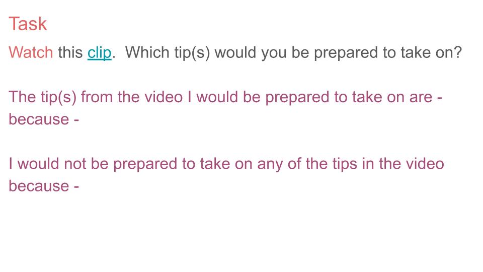 Managing Screen Time Lesson