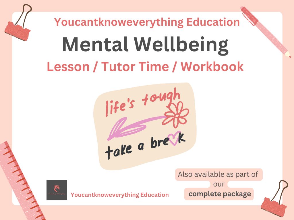 mental wellbeing pshe rshe lesson tutor time resource ks3