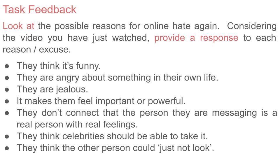 Online Hate Tutorial