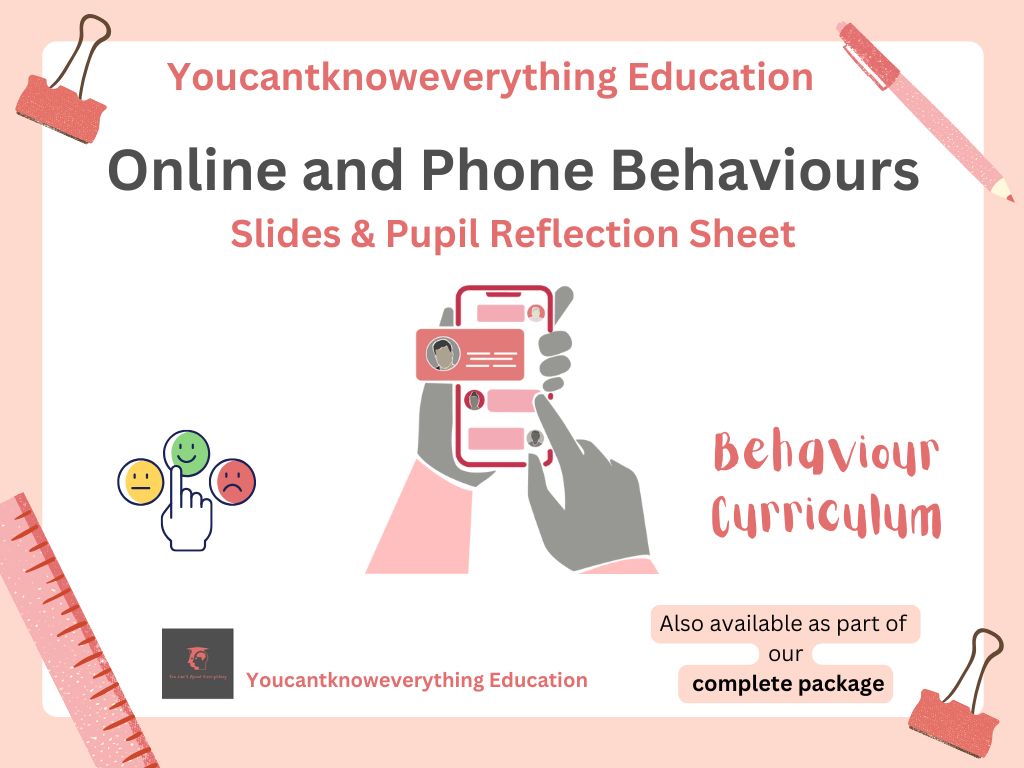 phone and online behaviour assembly tutor time resource