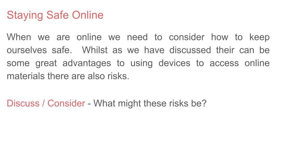 Online and Phone Behaviour