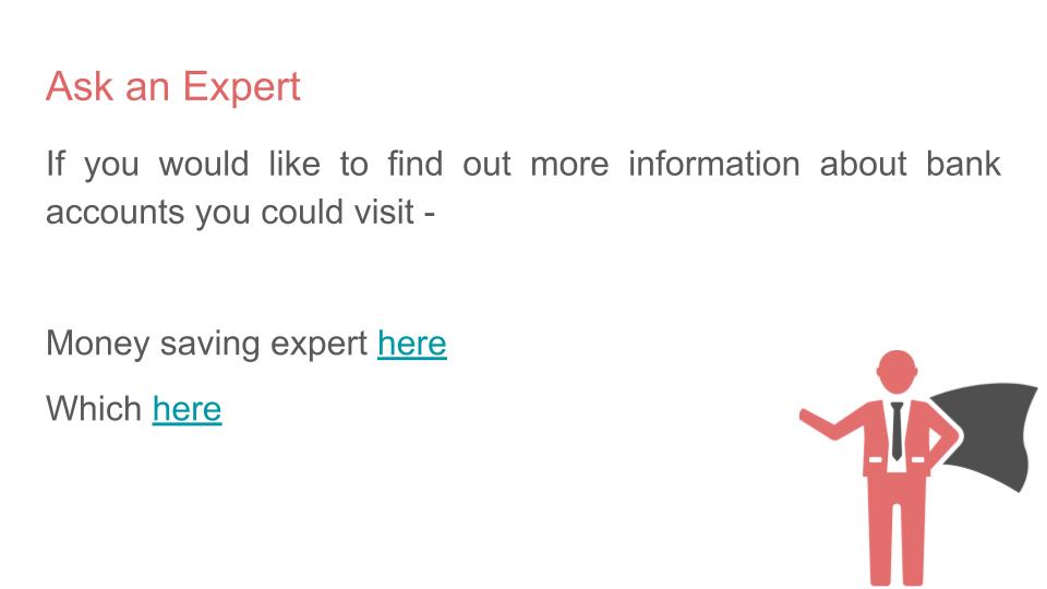 Opening A Bank Account Lesson or Tutor Time