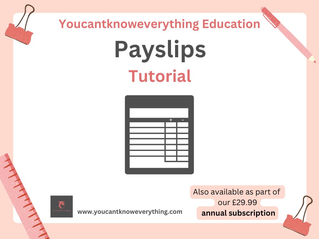 Payslips Tutorial