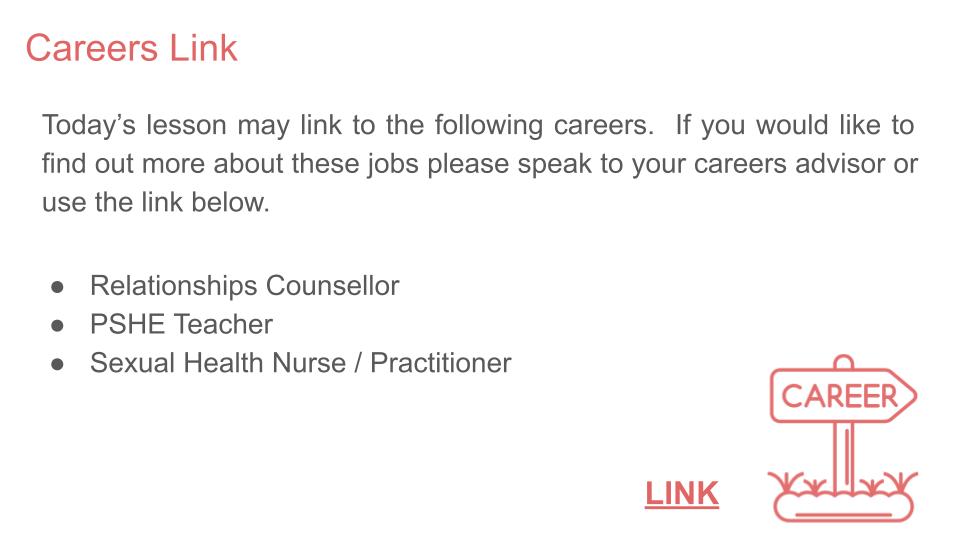 pornography careers pshe lesson