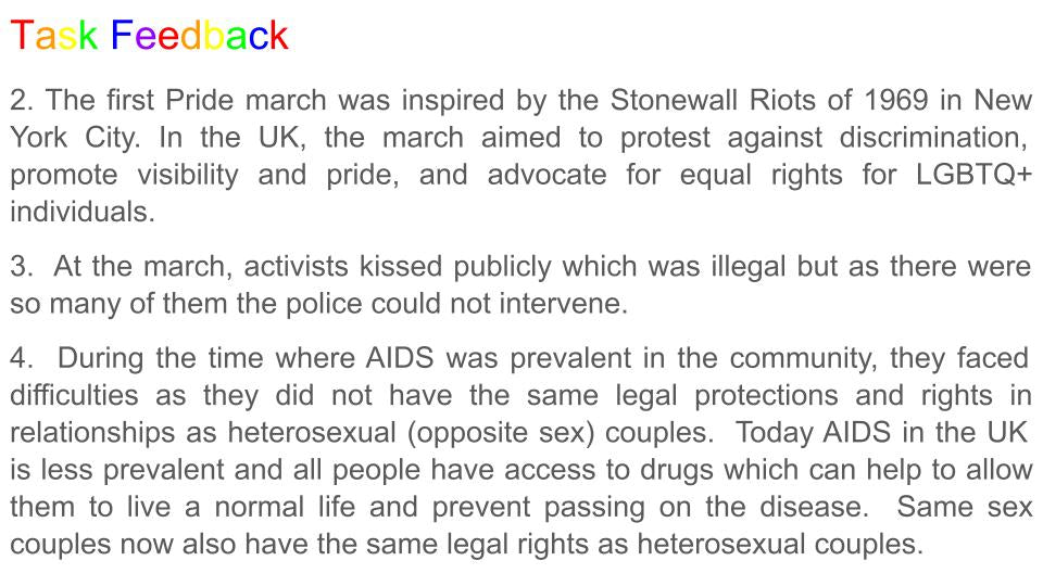 Pride Month Activism Lesson