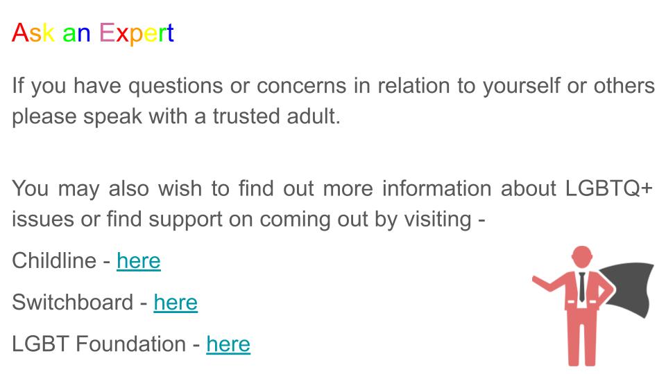 Pride Month Tutor Time / Assembly Resource