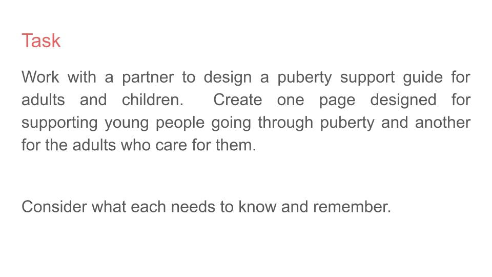 Puberty - Emotional Changes & Attraction Lesson