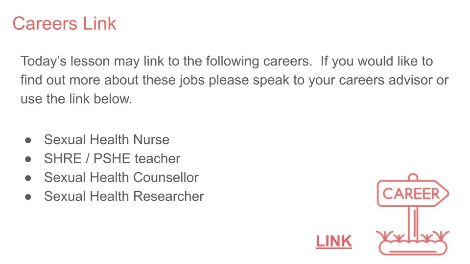 Sexual Health Clinics & STIs Tutor Time / Assembly