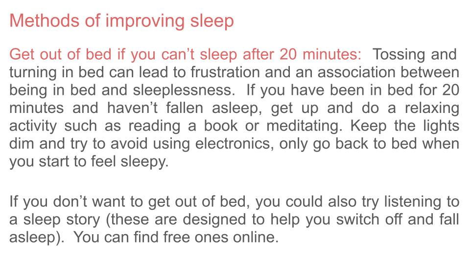 Sleep Patterns Tutorial