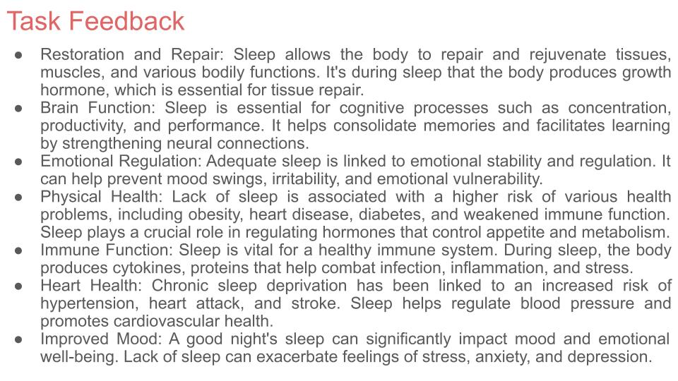 Sleep Patterns Tutorial
