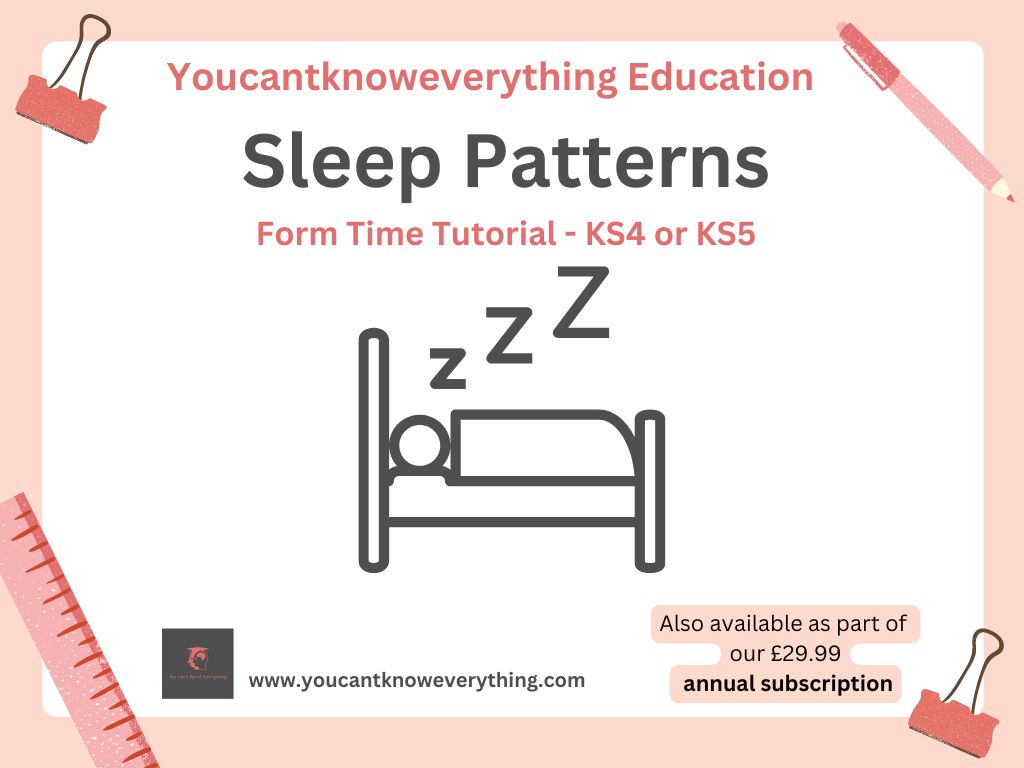 Sleep Patterns Tutorial