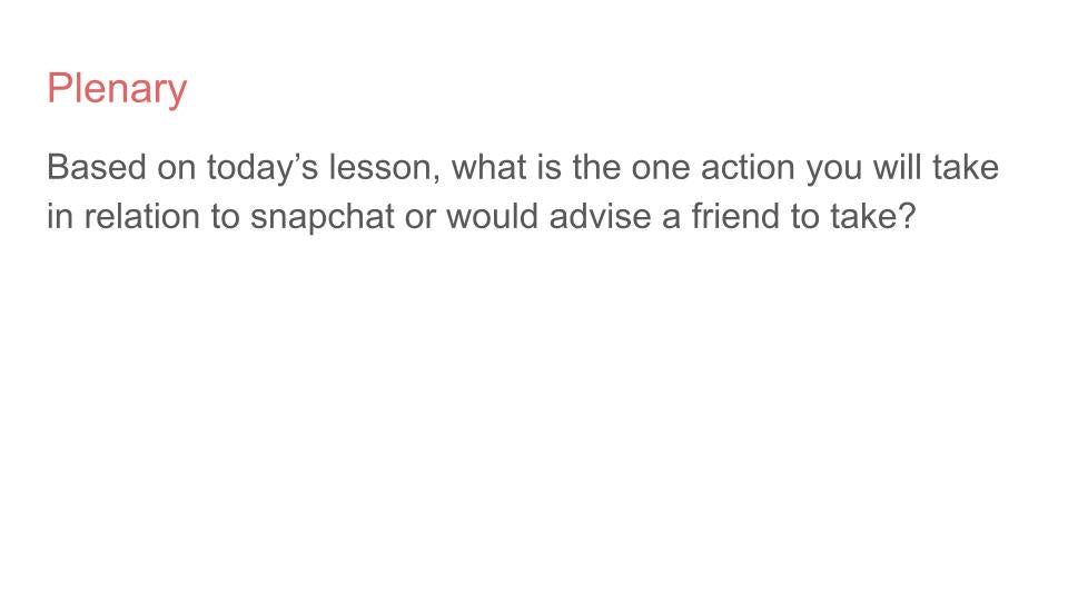 Snapchat Tutorial