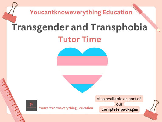 transgender transphobia tutor time pshe lesson