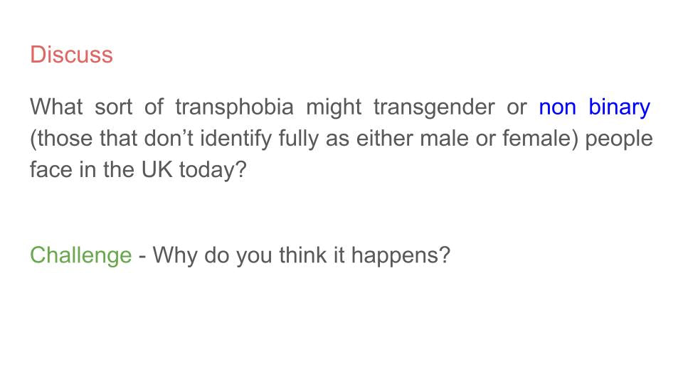 Transgender & Transphobia Tutorial