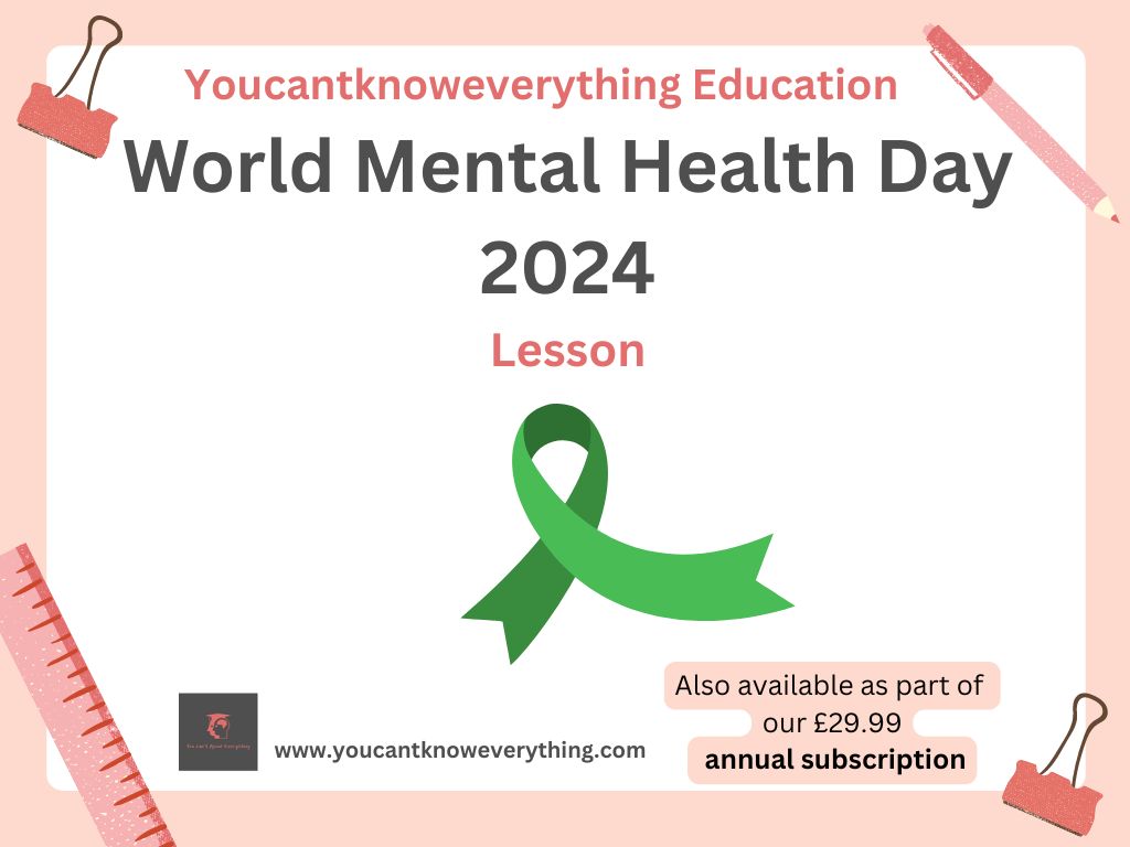 World Mental Health Day 2024 Lesson
