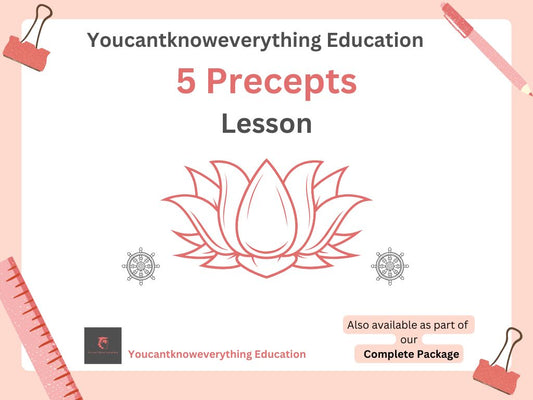 5 Precepts - Buddhism