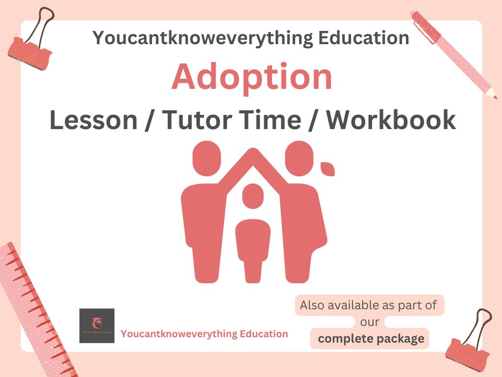 Adoption PSHE lesson time RSHE resource 2026 KS4
