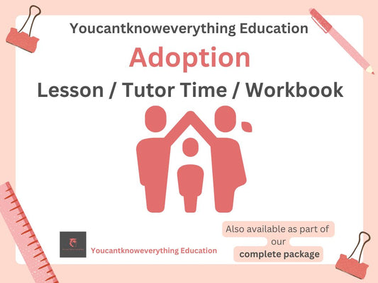 Adoption PSHE lesson time RSHE resource 2026 KS4