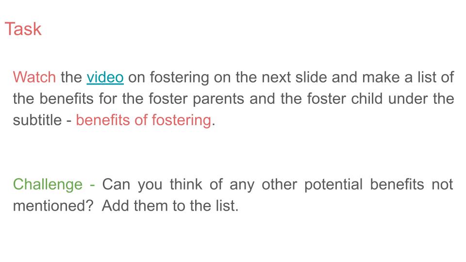 Adoption PSHE lesson time RSHE resource 2026 KS4 fostering